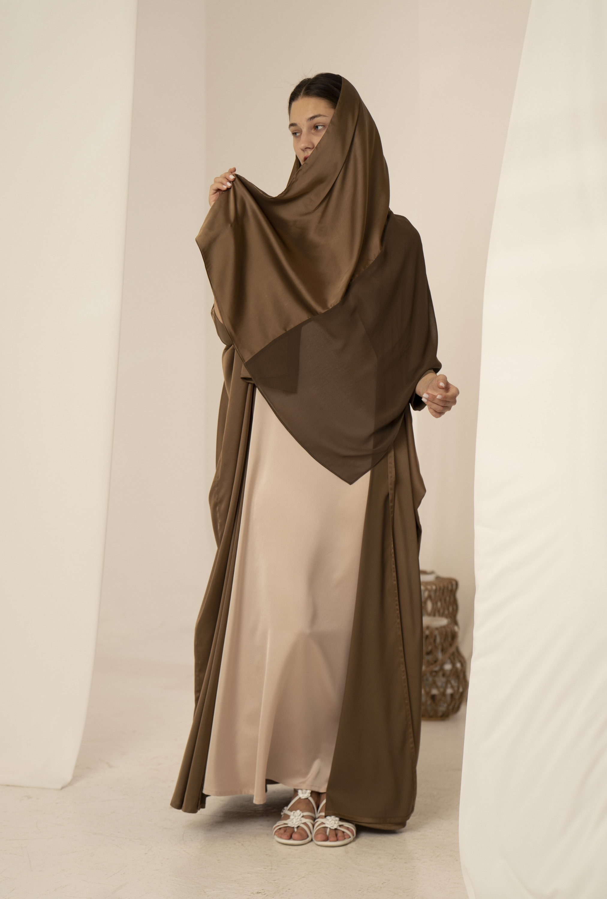 Silk abaya & Dress