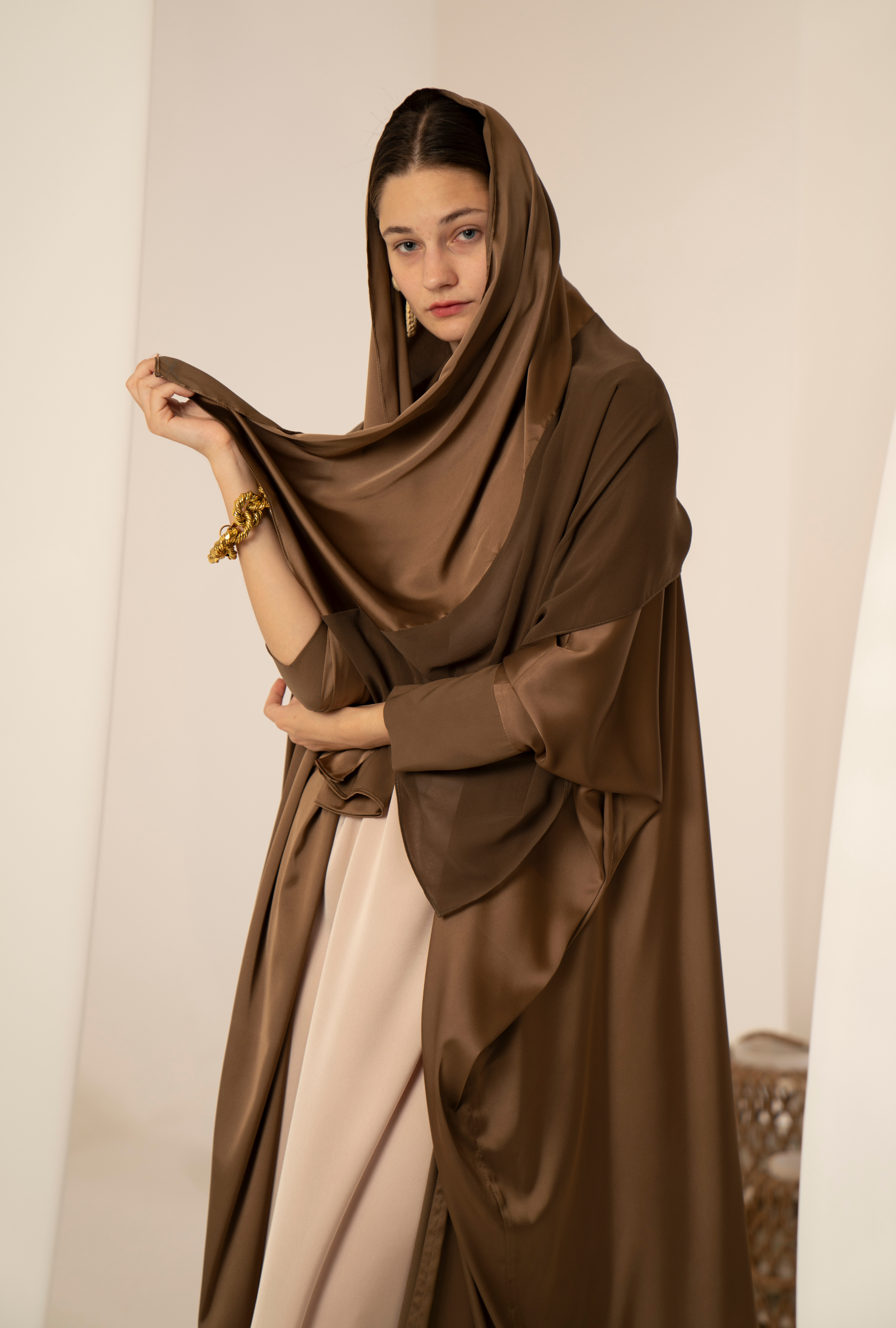 Silk abaya & Dress