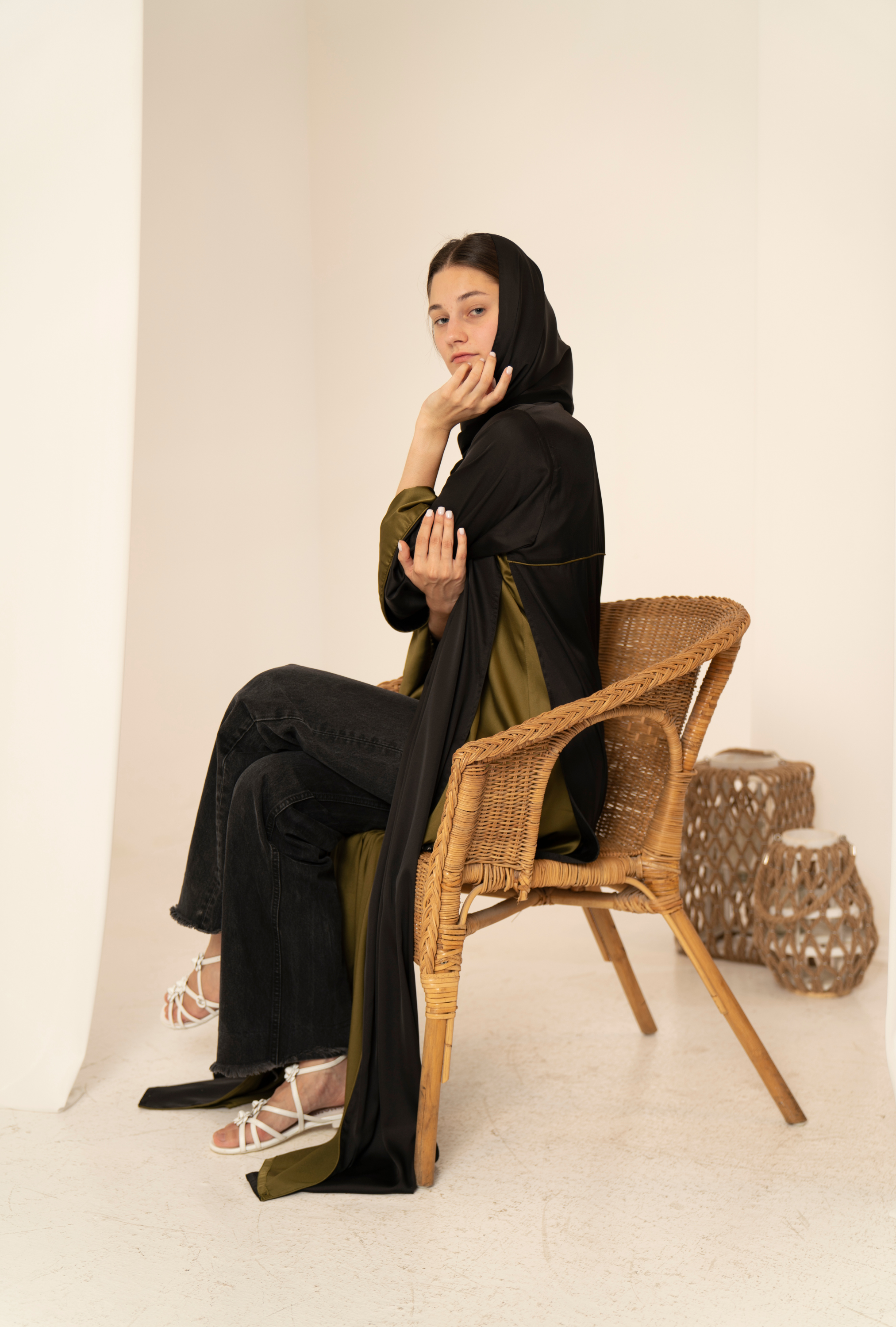 Silk Abaya